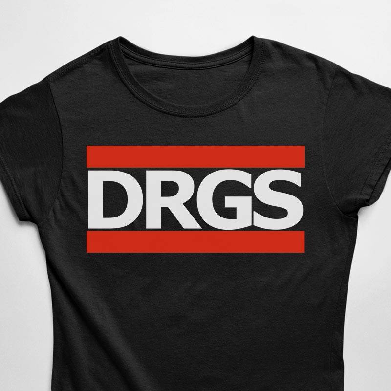 DRGS / Drugs T-Shirt (schwarz oder weiß / Frauen)