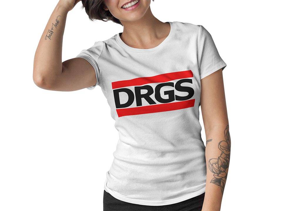 DRGS / Drugs T-Shirt (schwarz oder weiß / Frauen)