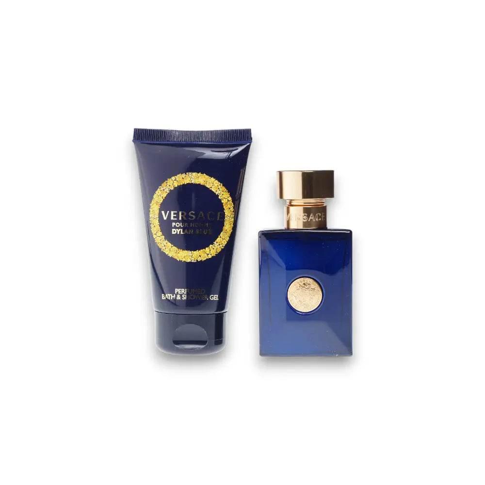 Versace Dylan Blue Pour Homme Duftset mit Duschgel und Eau de Toilette in Blau
