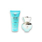 Versace Dylan Turquoise Duftset mit Eau de Toilette und Body Gel für Damen, türkis