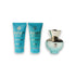 Versace Dylan Turquoise Pour Femme Duftset mit Eau de Toilette, Duschgel und Body Gel