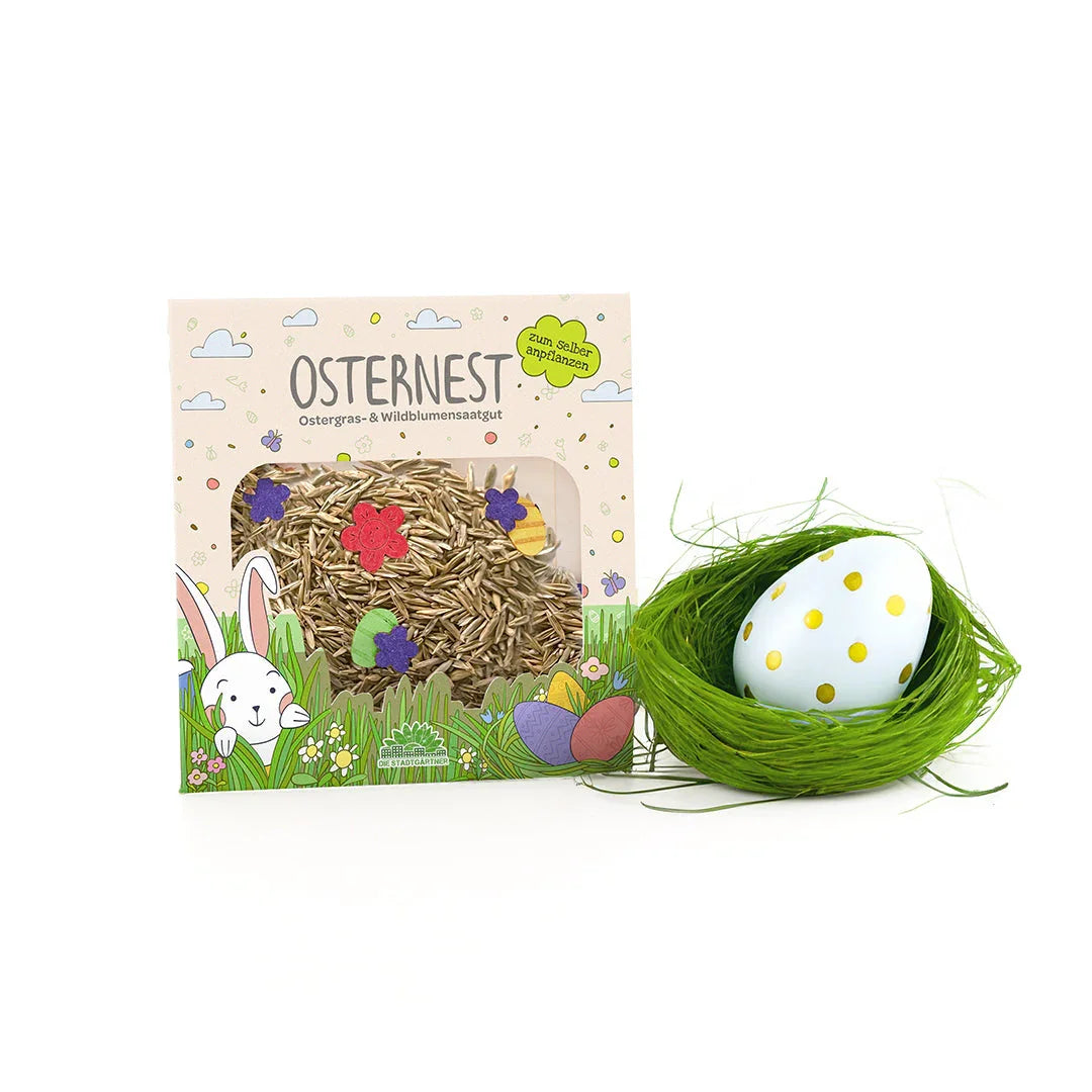 Buntes Ostergraskonfetti