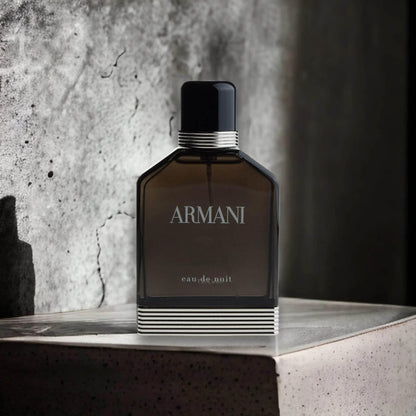 Armani Eau Pour Homme Eau de Nuit Eau de Toilette - BLACK ELIXIR - Maison de Parfum