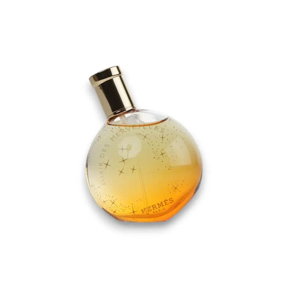 Runder Flakon Eau de Parfum mit goldener Kappe und Sternendekor, Luxus-Duft
