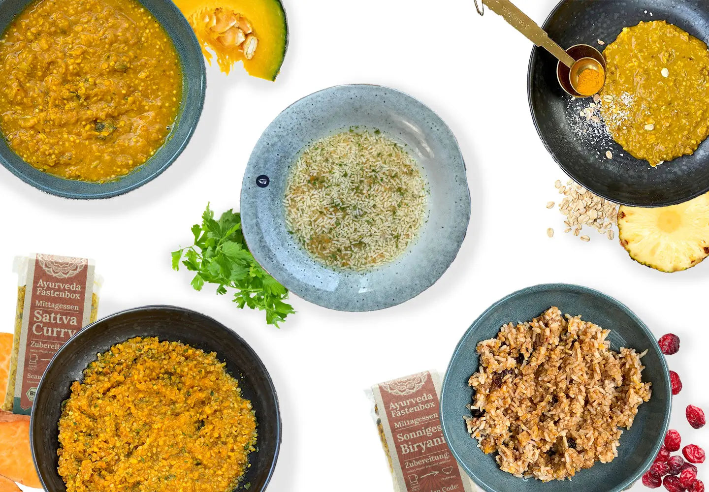 Ayurveda Fastenbox für 5 Tage