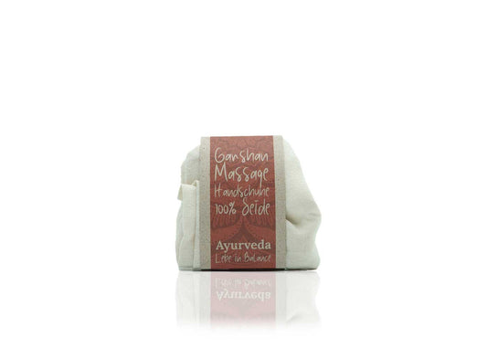 Garshan Massage Handschuhe, 100% Seide