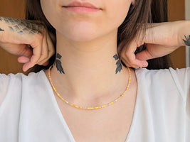 Perlenkette Pink Lemonade