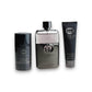 Gucci Guilty Pour Homme Duftset mit Eau de Toilette, Deostick und Duschgel für Herren