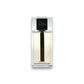 Transparenter Flakon Dior Homme Sport Eau de Toilette mit goldenem Duft und schwarzem Akzent