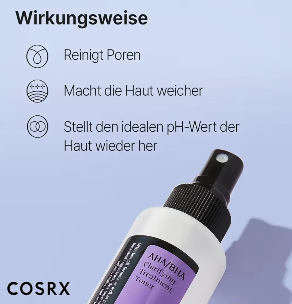 COSRX AHA/BHA Clarifying Treatment Toner