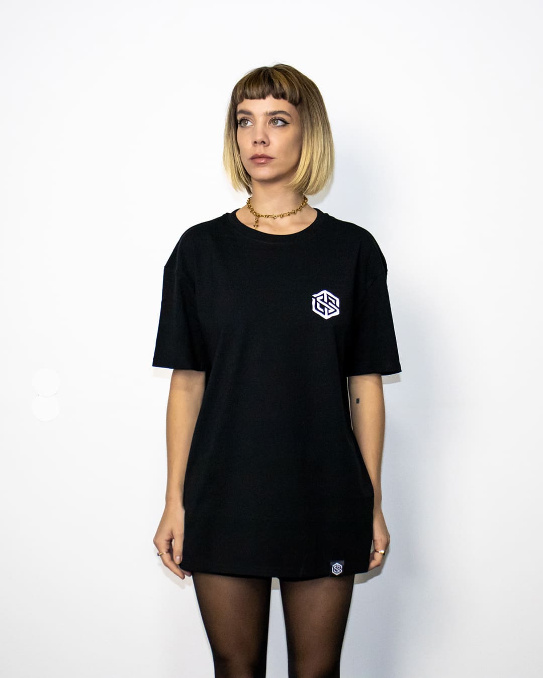 Happiness T-Shirt (unisex, schwarz)