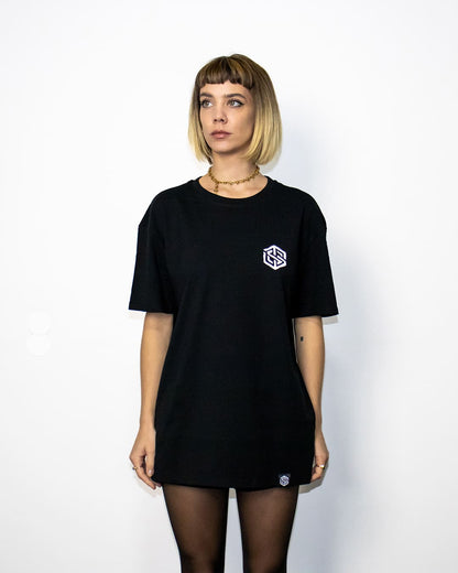 Happiness T-Shirt (unisex, schwarz)