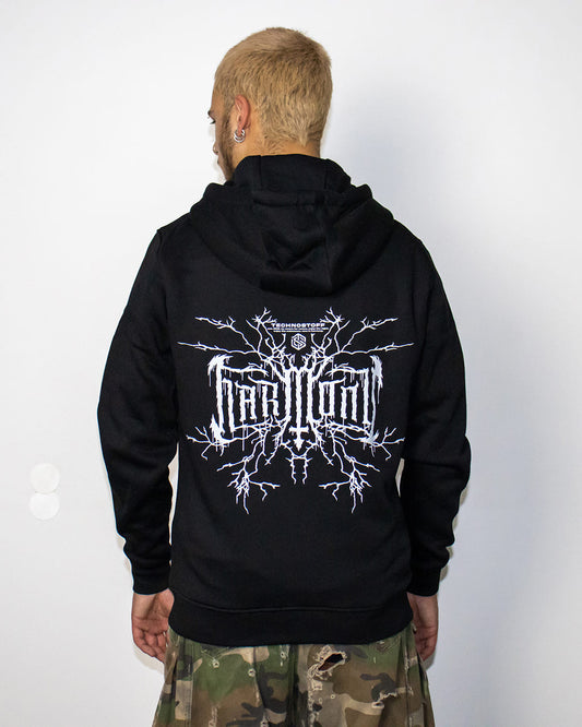 Harmony Premium Zip Hoodie (schwarz, unisex)