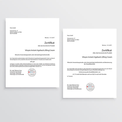 Instant Ageback™ - Lifting-Creme gegen Tränensäcke und Falten - klinisch bestätigt