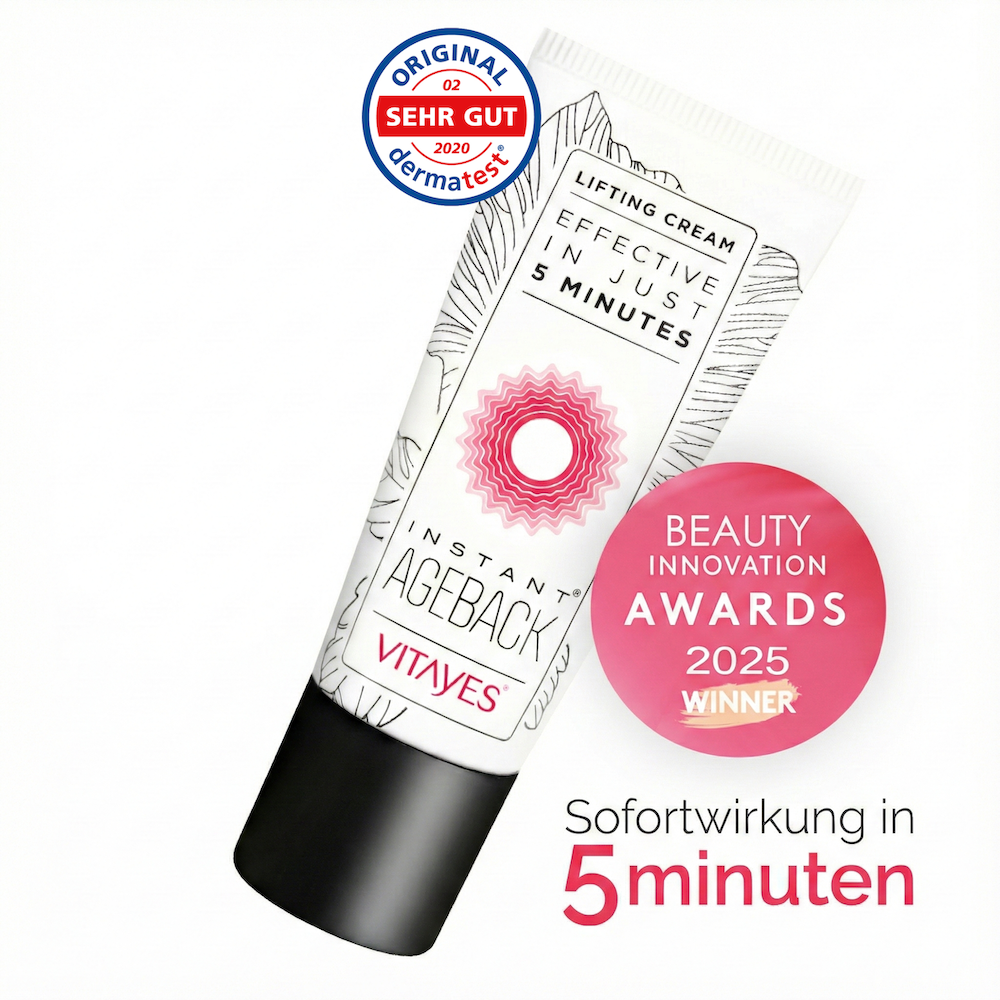 Instant Ageback™ - Lifting-Creme gegen Tränensäcke und Falten - klinisch bestätigt