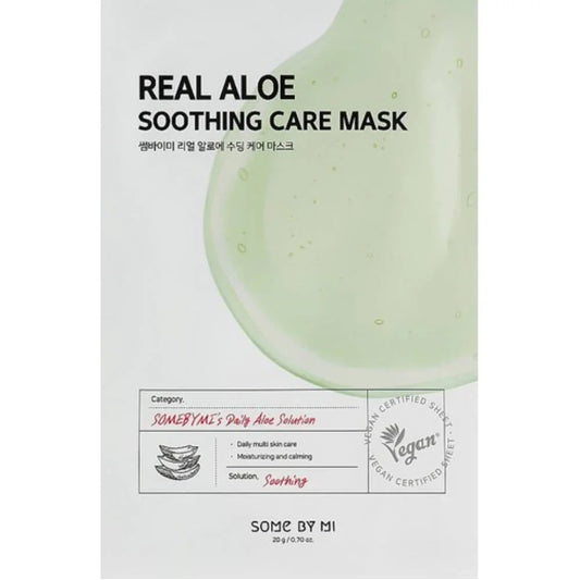 SOME BY MI | Real Aloe Soothing Care Mask - 20 g
