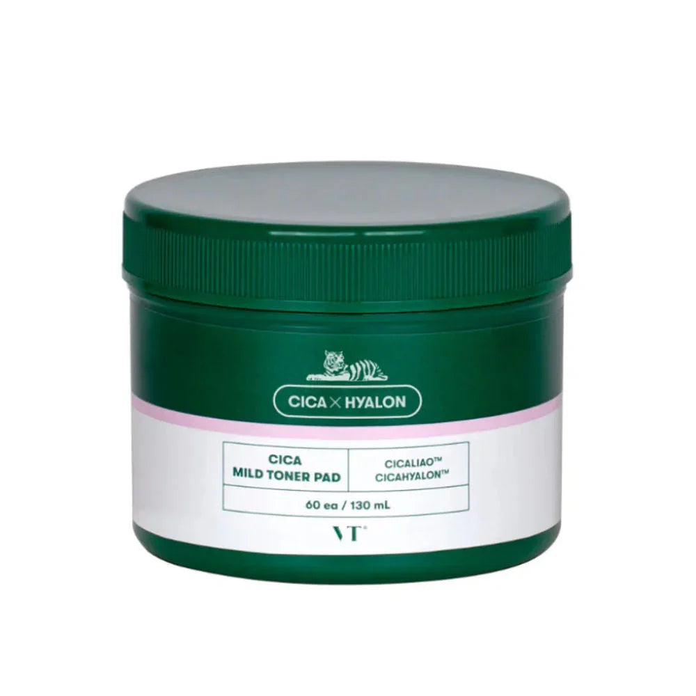 VT Cosmetics | Mild Toner Pad - 60 pads