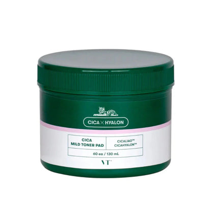 VT Cosmetics | Mild Toner Pad - 60 pads