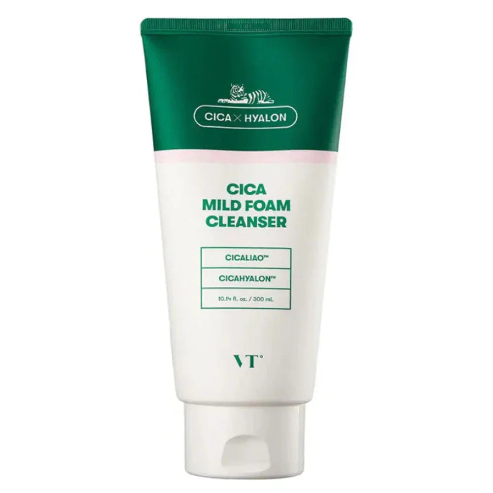 VT Cosmetics | Cica Mild Foam Cleanser - 300 ml