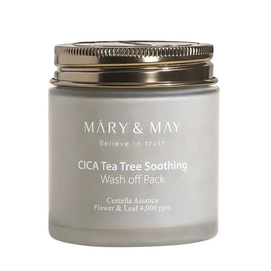 Mary & May CICA Tea Tree Soothing Wash off Pack - 125 g