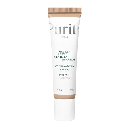Purito | Wonder Releaf Centella BB Cream- #21 (Light Beige) - 30 ml