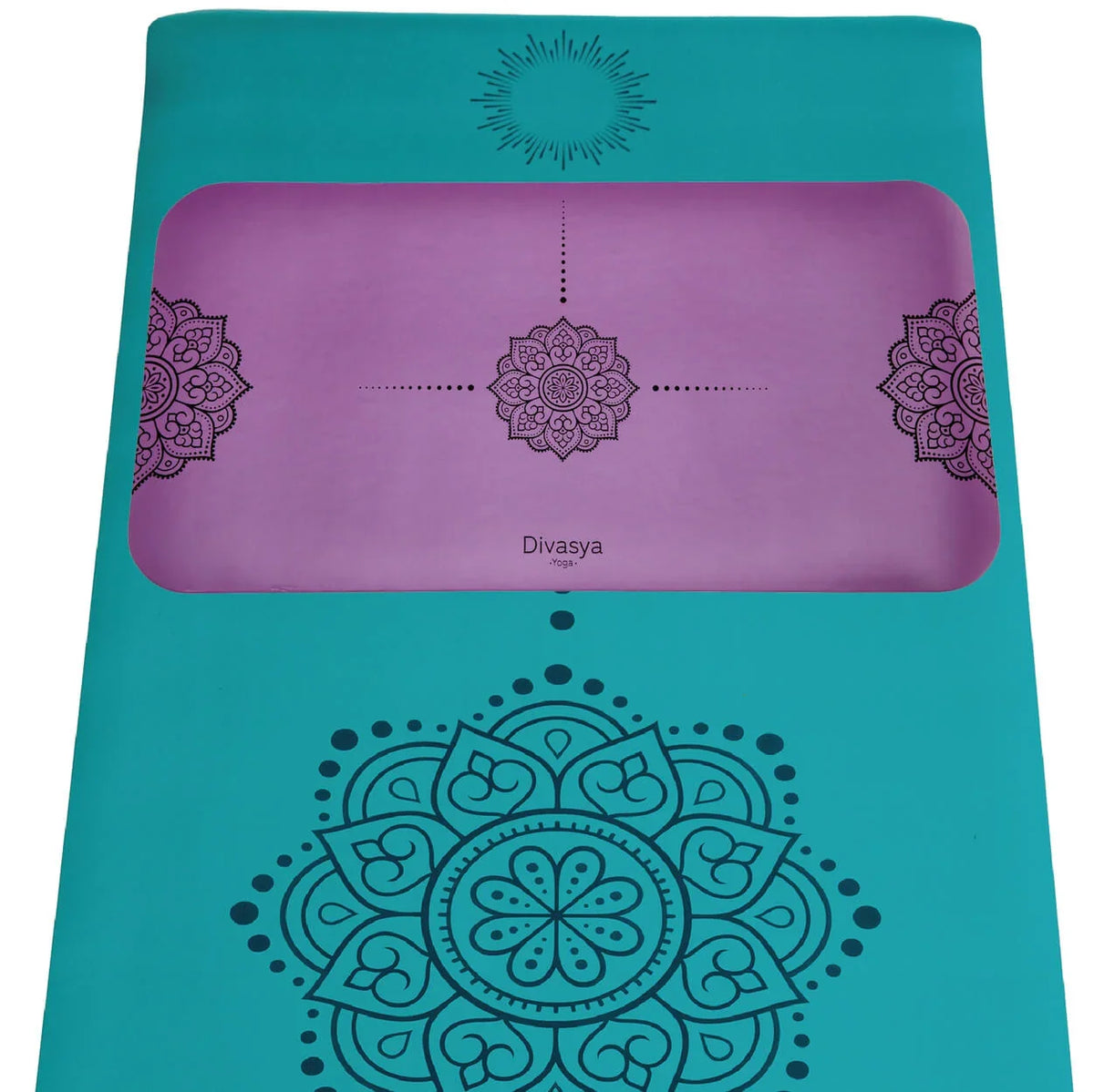 Yoga Knie Pad aus Naturkautschuk, extra breit & lang (64 x 33cm)