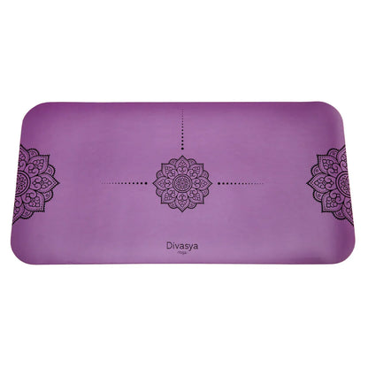 Yoga Knie Pad aus Naturkautschuk, extra breit & lang (64 x 33cm)