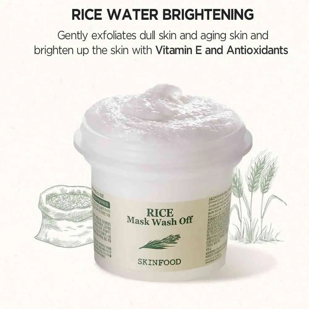 SKINFOOD | Rice Mask Wash Off - 120 g