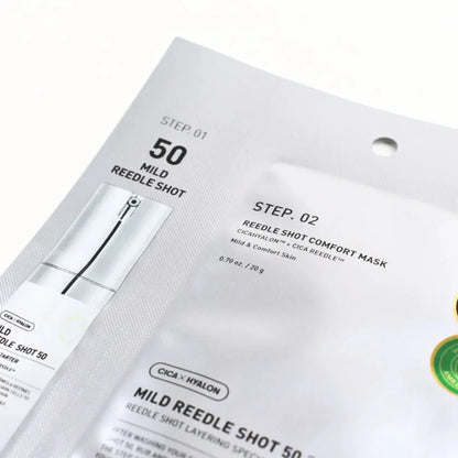 VT Cosmetics | Mild Reedle Shot 50 2-Step Mask - 21.5 g