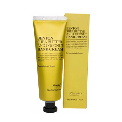 Benton | Shea Butter and Coconut Hand Cream - 50 g
