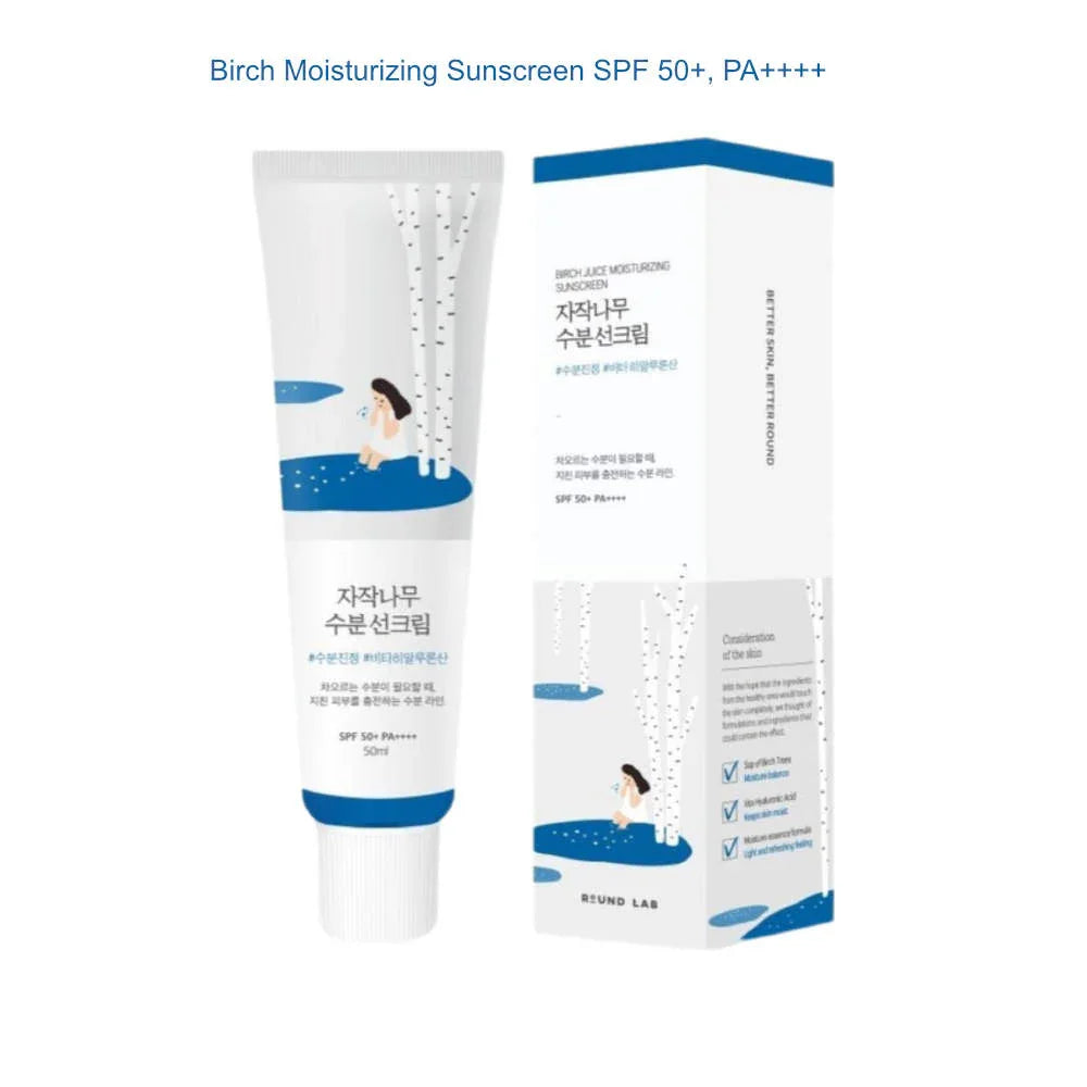 Round Lab | Birch Juice Moisturizing Sun Cream - 50 ml (SPF50+ PA++++)