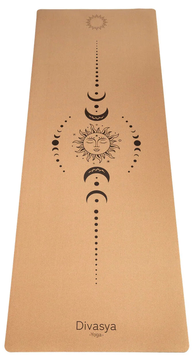 Yogamatte Kork: viele Yoga-Designs | inkl. Hülle & Tragegurt