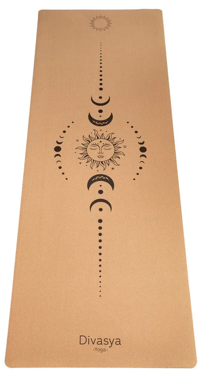 Yogamatte Kork: viele Yoga-Designs | inkl. Hülle & Tragegurt