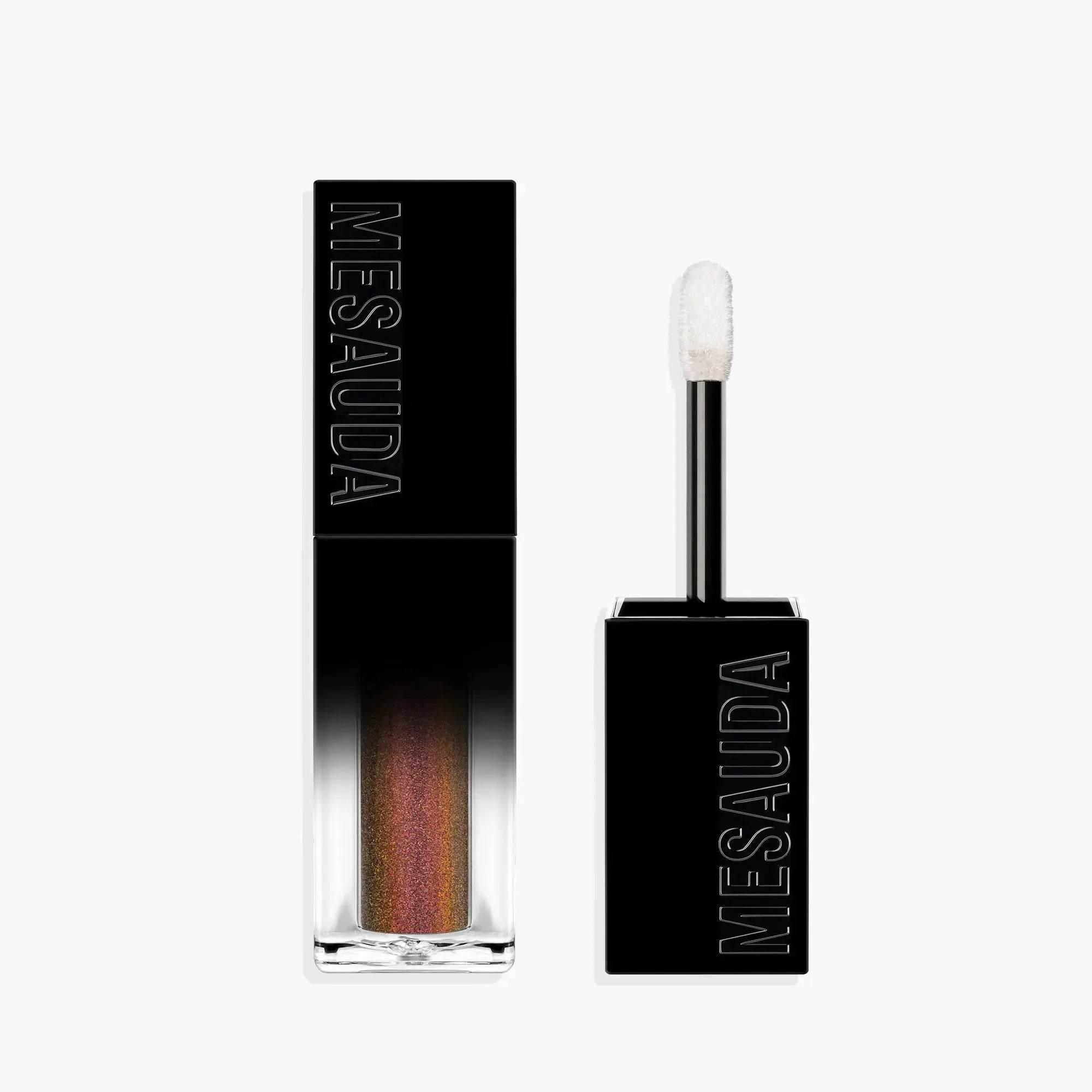 MESAUDA LIQUID EYESHADOW GALACTIC SHADOW - BLACK ELIXIR - Maison de Parfum