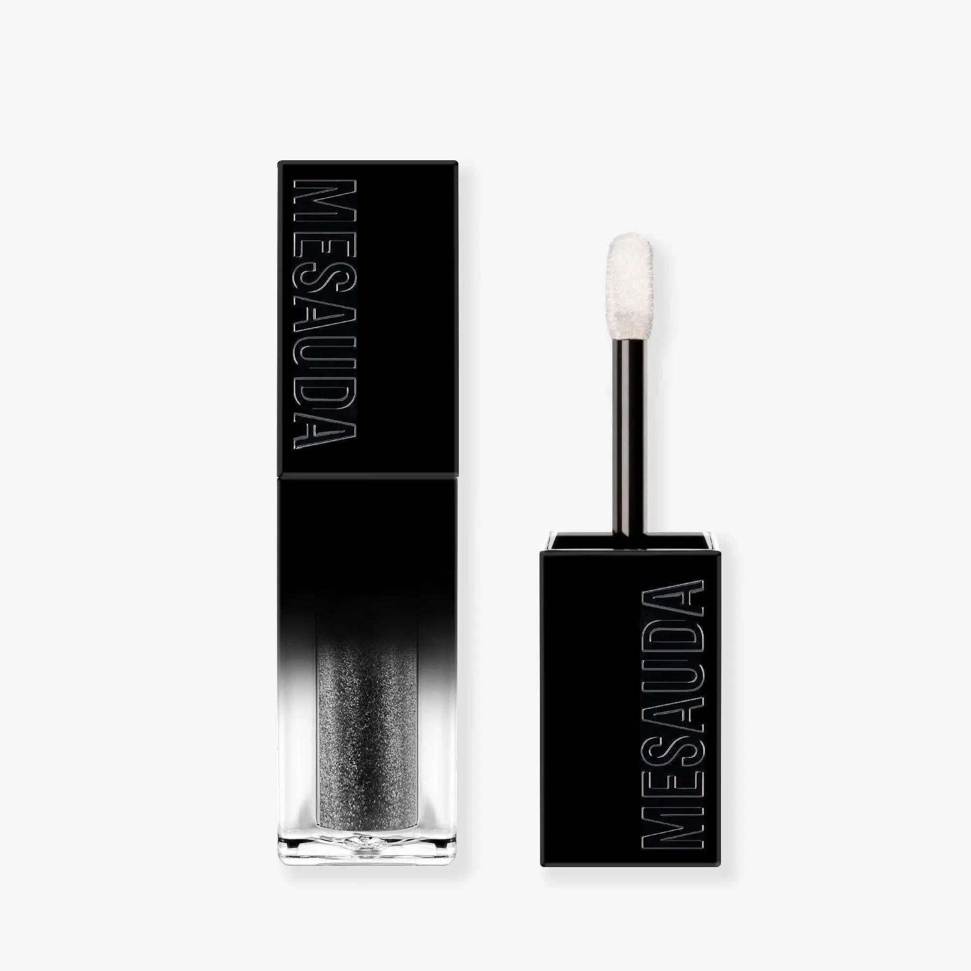 MESAUDA LIQUID EYESHADOW GALACTIC SHADOW - BLACK ELIXIR - Maison de Parfum