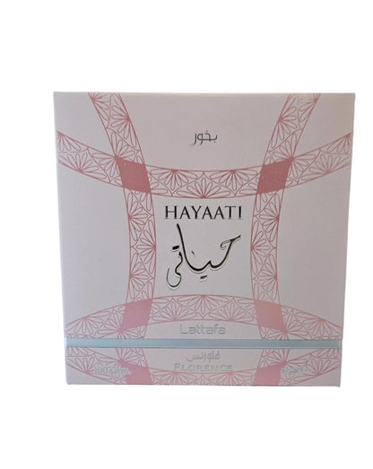 Lattafa Bakhoor Hayaati Florence 100gr