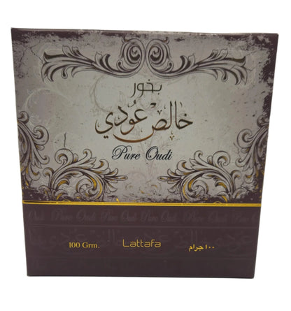 Lattafa Bakhoor Pure Oudi 100gr