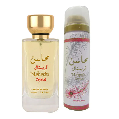Lattafa Parfüm Mahasin Crystal RED + Deo Eau de Parfum 100ml