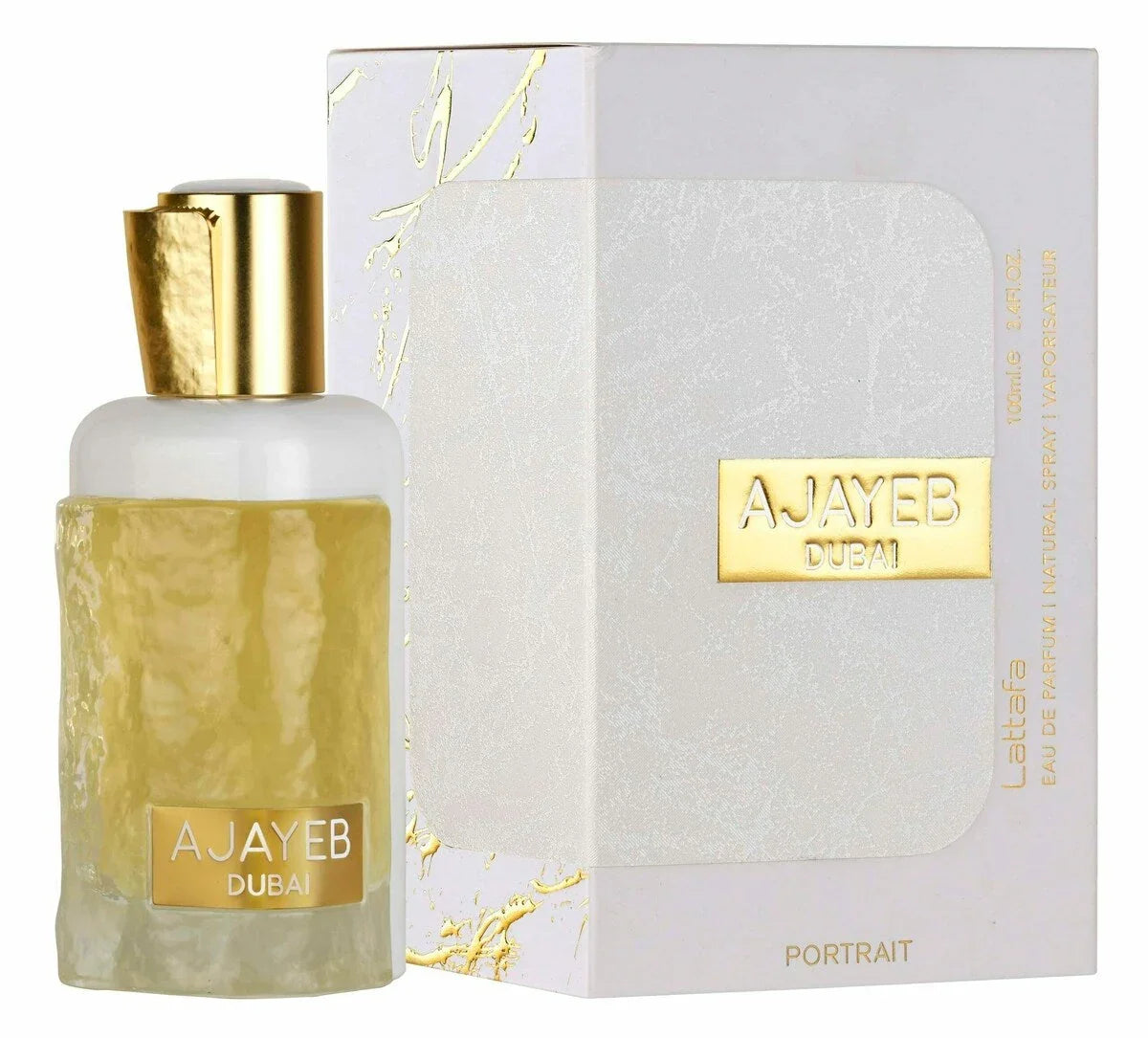 Lattafa Parfüm Ajayeb Dubai Portrait Gold Eau de Perfume 100ml