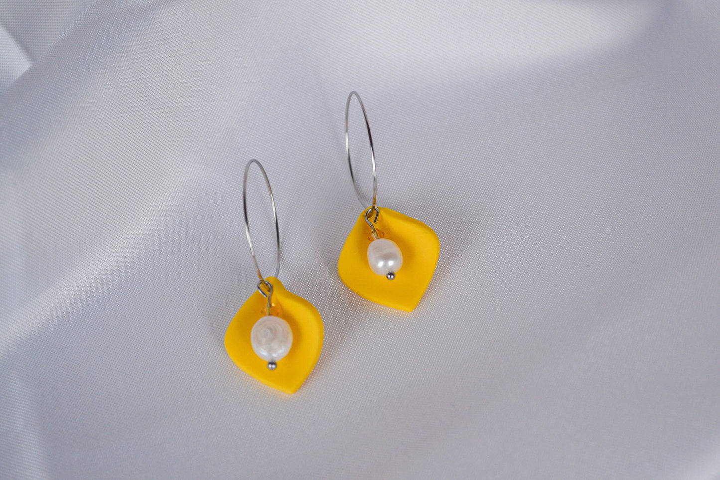 Creolen Leyla in Gelb