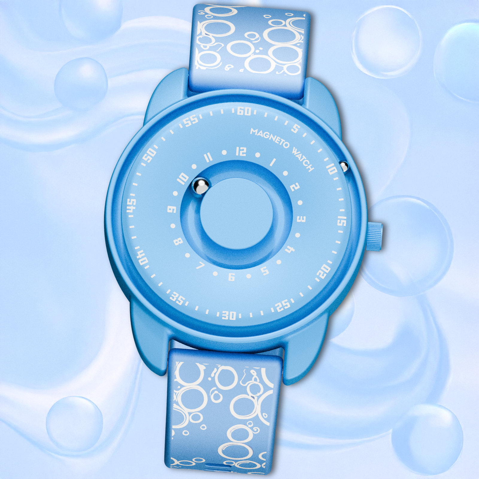 Bubbles Blue