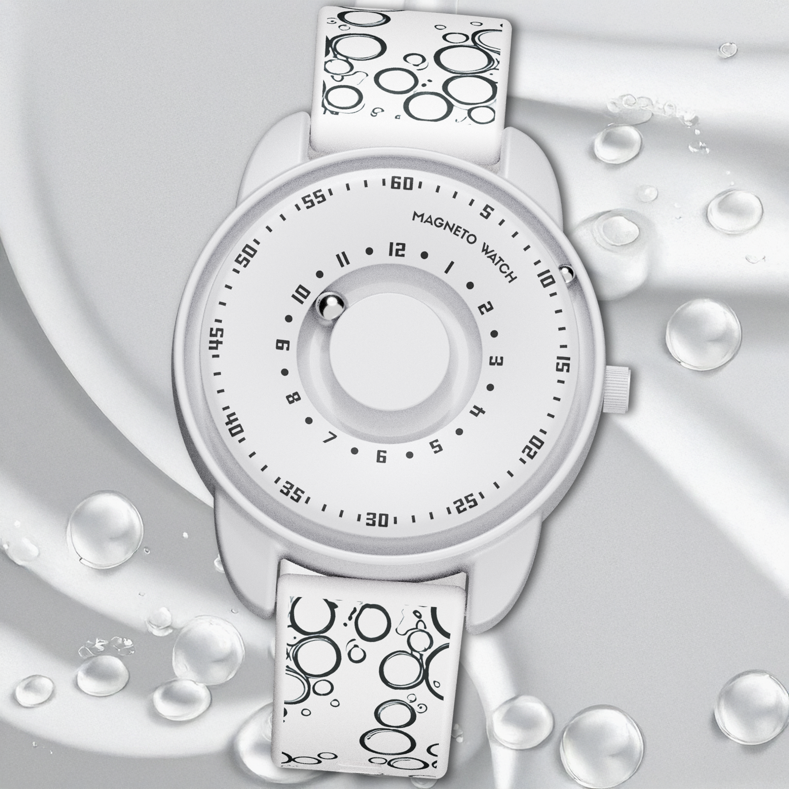Bubbles White