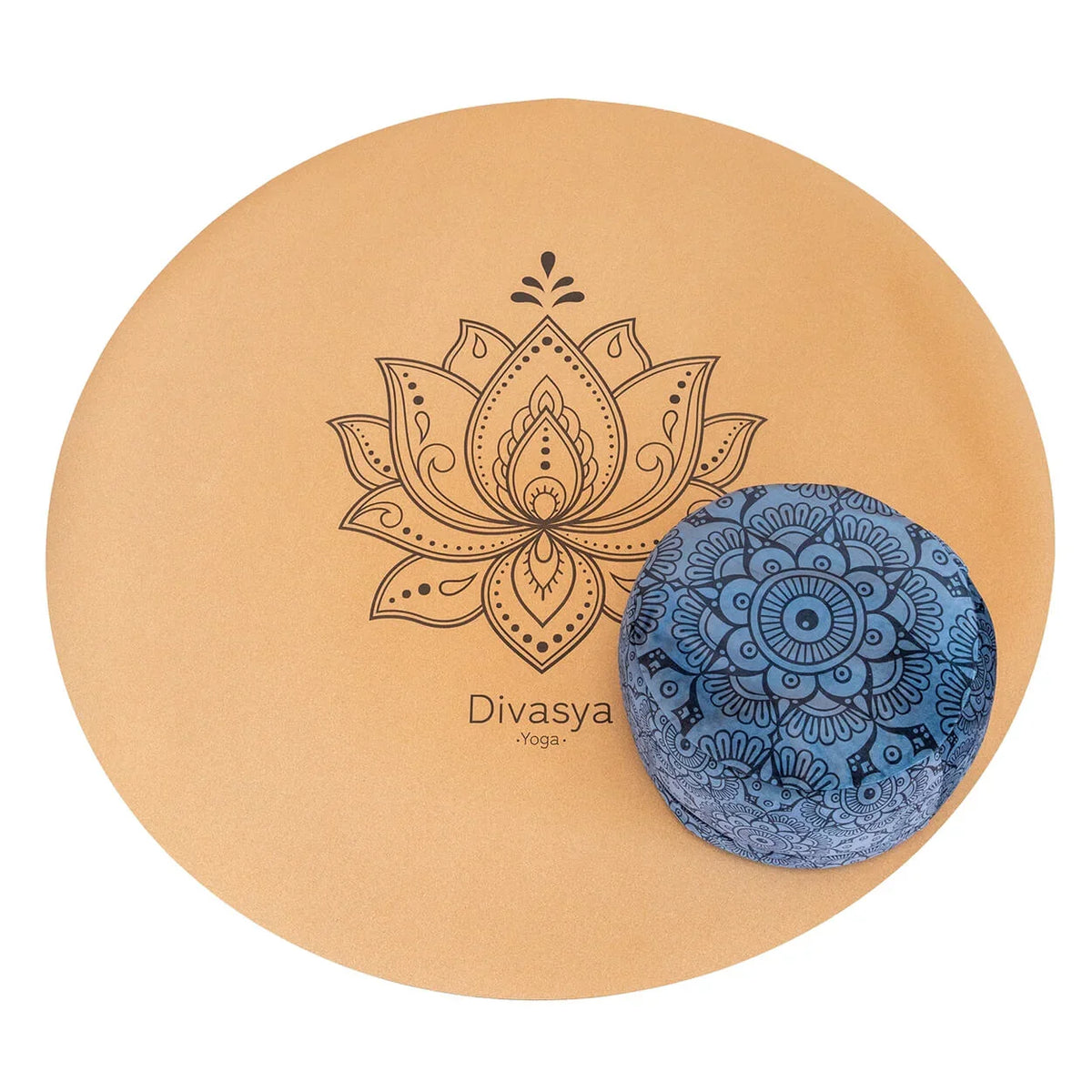 Meditationsmatte aus Kork & Naturkautschuk