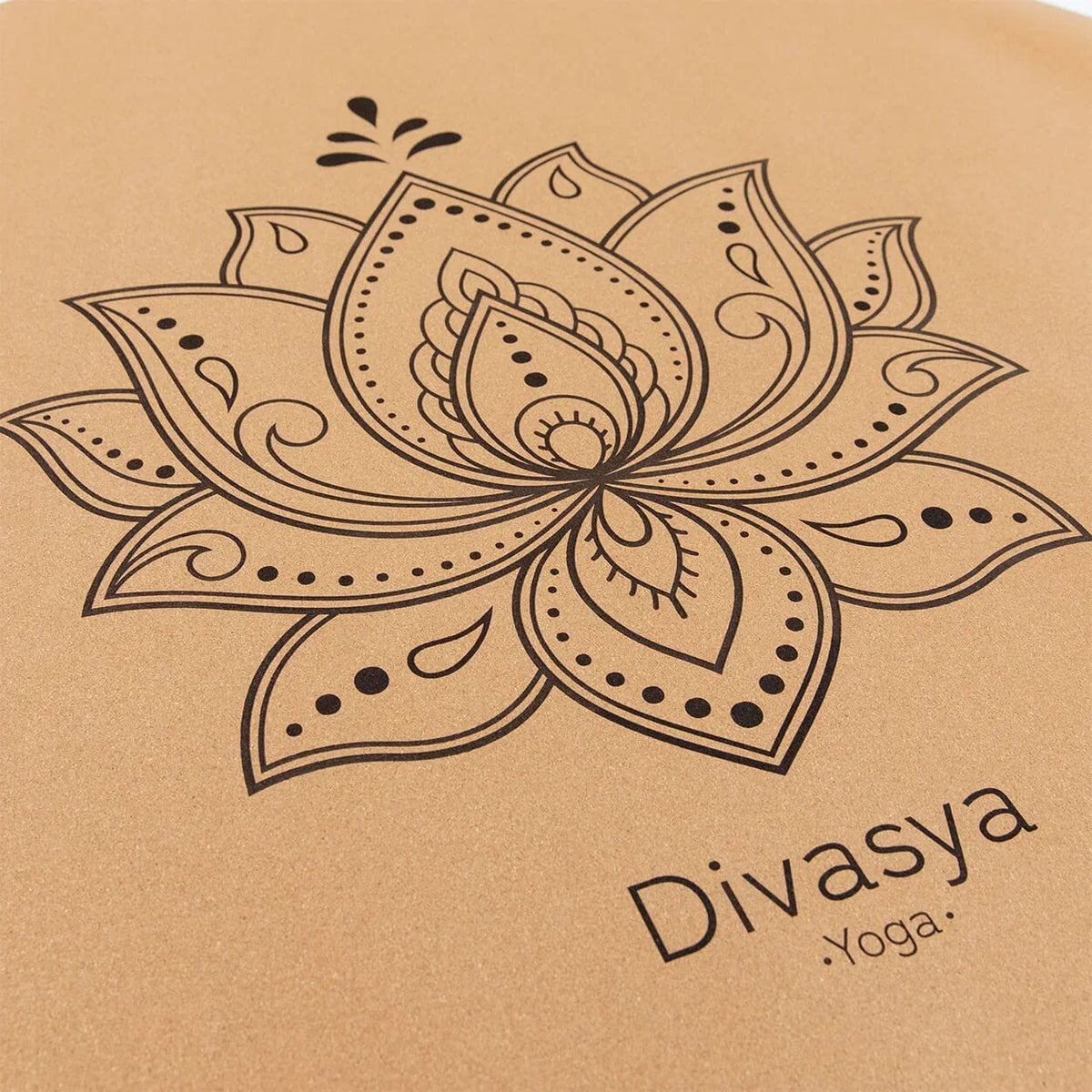 Meditationsmatte aus Kork & Naturkautschuk