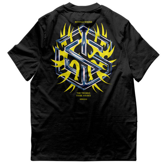 Technostoff Tribe T-Shirt (unisex, schwarz)