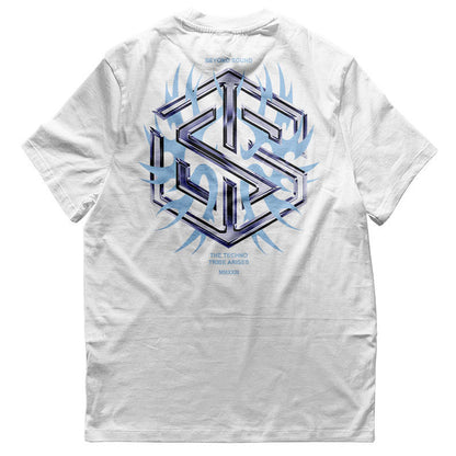 Technostoff Tribe T-Shirt (unisex, weiß)