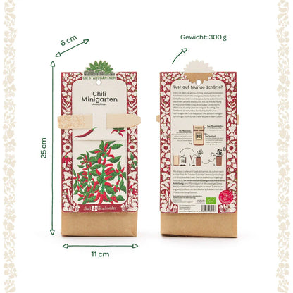 Anzuchtset – Minigarten BIO-Chili