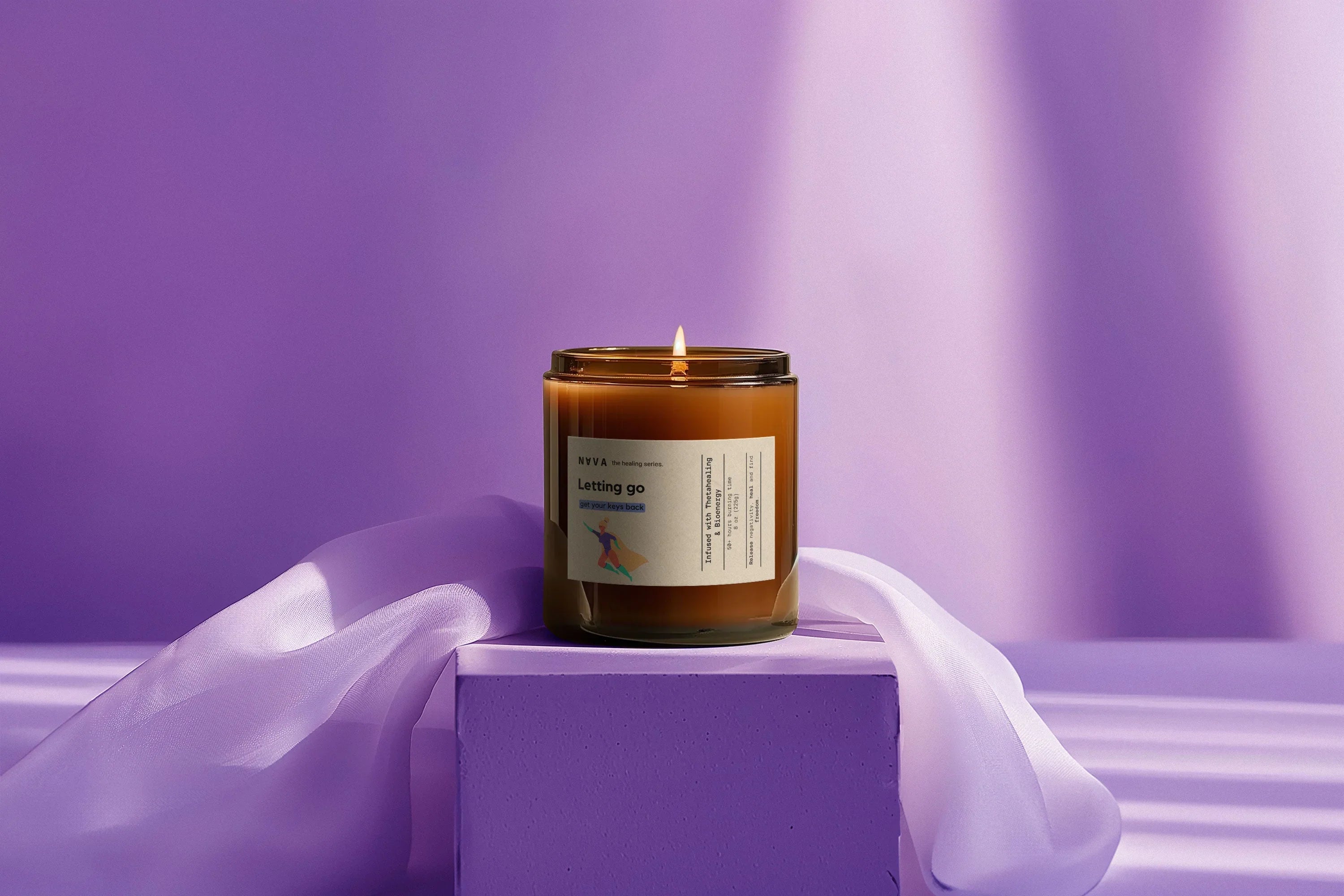 Letting Go, Handcrafted Soy Candle