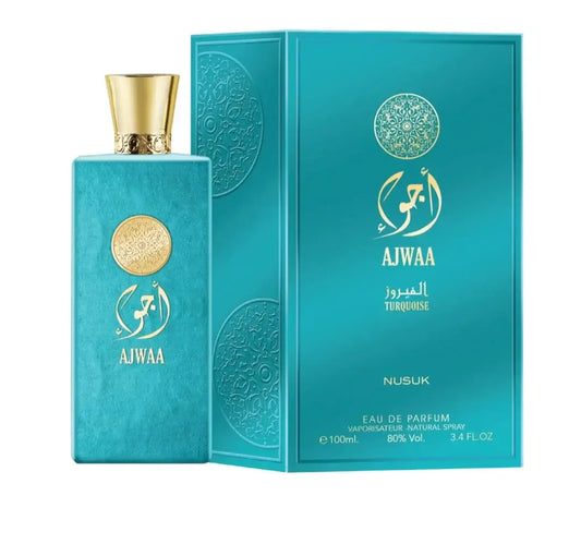 Nusuk Ajwaa Turquoise Eau de Parfum 100ml
