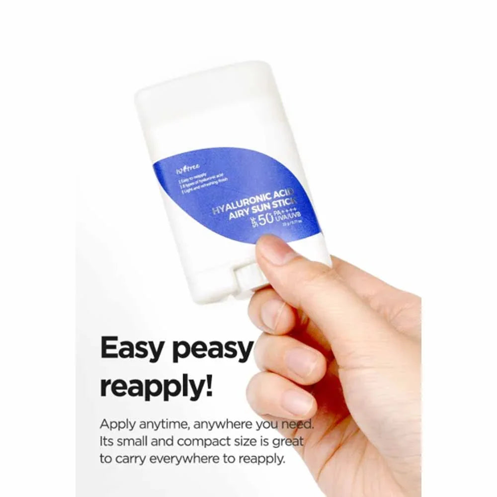 Isntree | Hyaluronic Acid Airy Sun Stick – 22 g